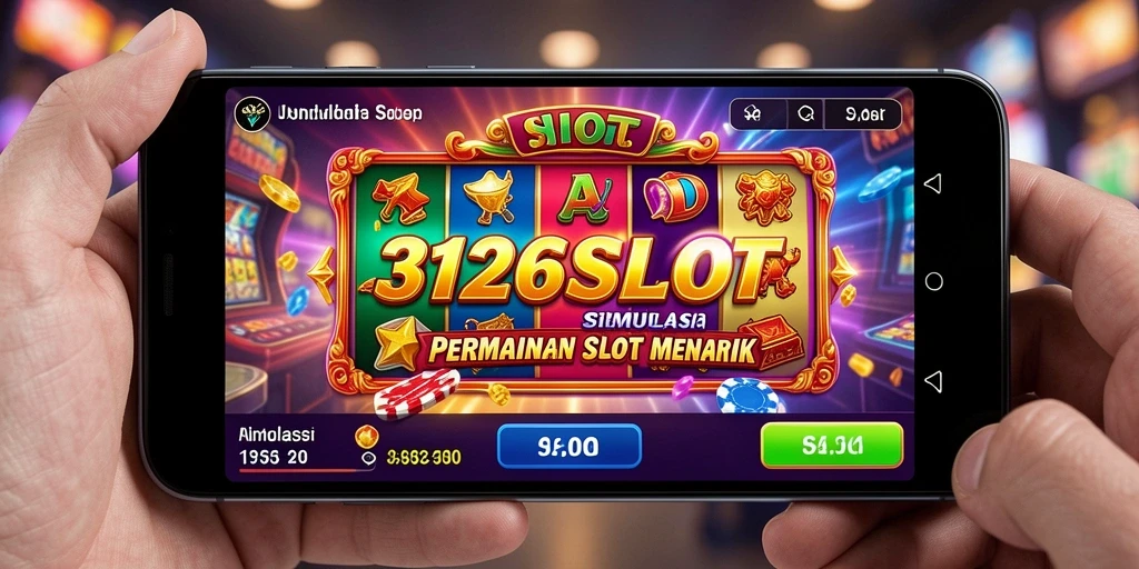 Tampilan gameplay menarik dari 3126SLOT dalam simulasi permainan slot.