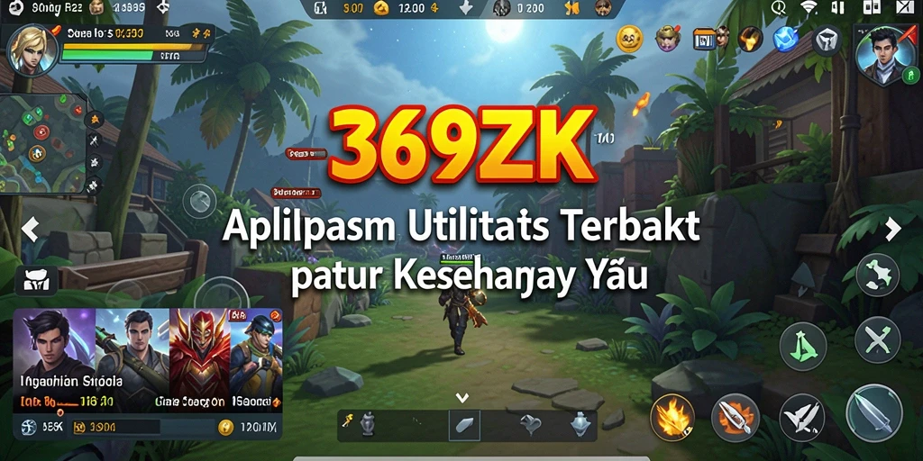 Tampilan antarmuka intuitif dari aplikasi Utility 369ZK.