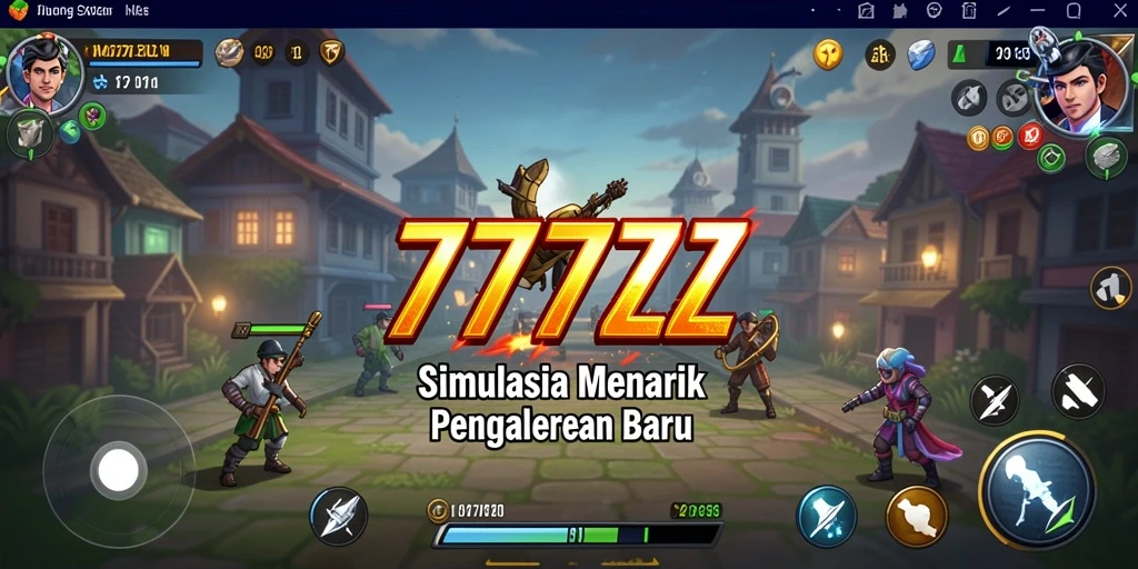 Screenshot gameplay 777ZX menunjukkan interaksi pemain yang seru.