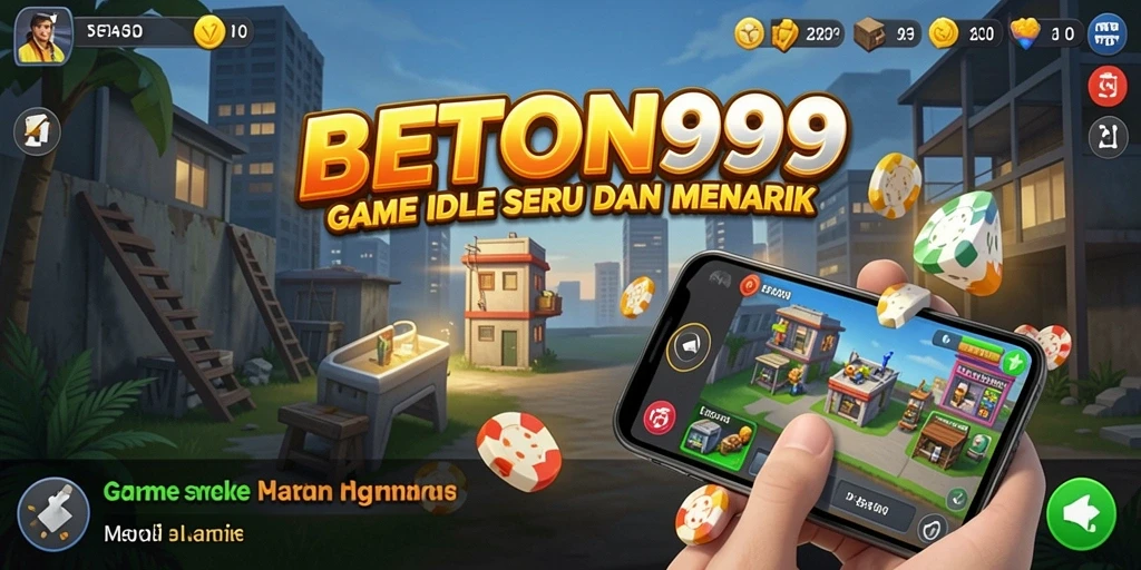 Tampilan gameplay <strong>BETON999</strong> yang menarik dan penuh strategi Idle.