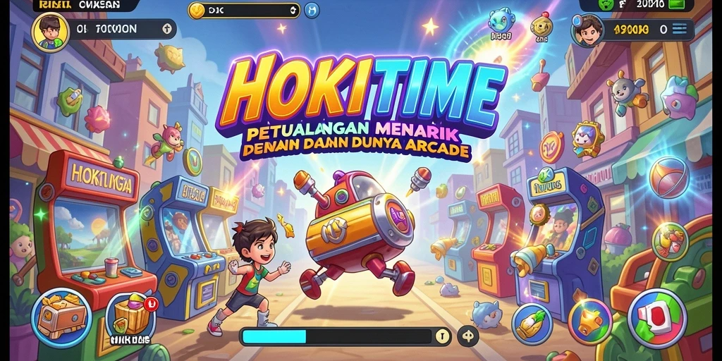 Screenshot gameplay HOKITIME menampilkan momen seru dari permainan Arcade.