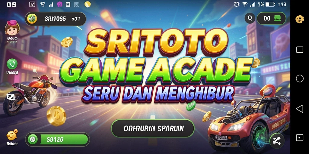 Tampilan gameplay SRITOTO yang seru dan menantang